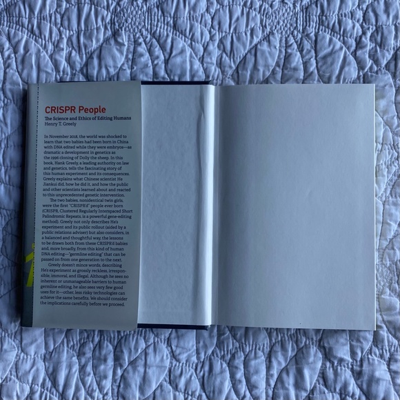 "CRISPR People: The Science and Ethics of Human Ethics" by Henry T. Greely - Picture 7 of 9